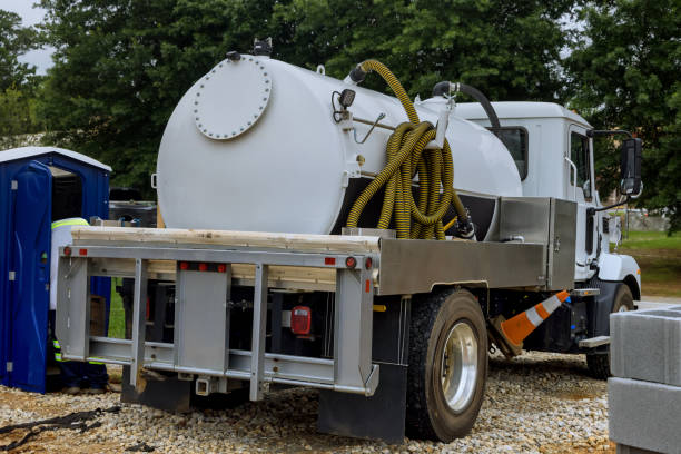 Porta potty delivery and setup in Larksville, PA